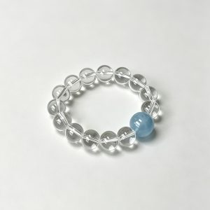Minimalist Single/Double‑Loop Gemstone Stacking Bracelet