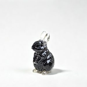 Natural Chip Crystal Resin Rabbit Figurine