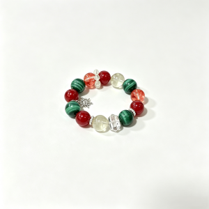 Christmas Snowflake Multi Gemstone Bracelet