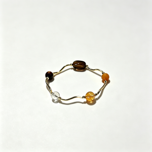 Dainty Tiger Eye Mixed Gemstone Bracelet