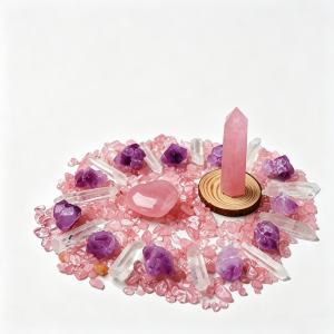 Raw Crystal Mineral Specimen Gift Box