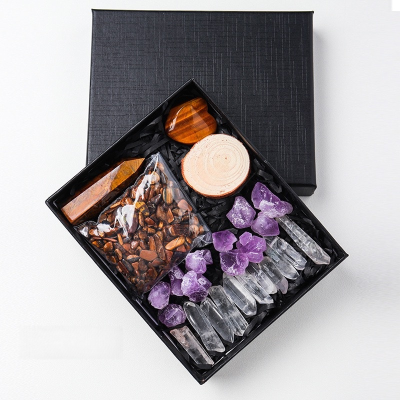 Raw Crystal Mineral Specimen Gift Box - Image 7