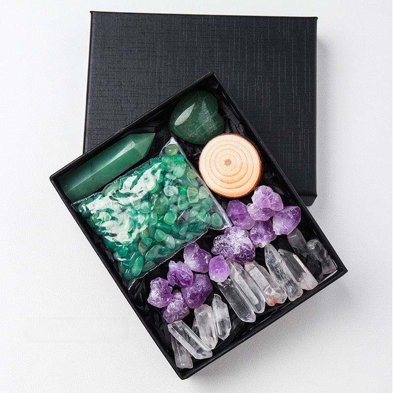 Raw Crystal Mineral Specimen Gift Box - Image 4