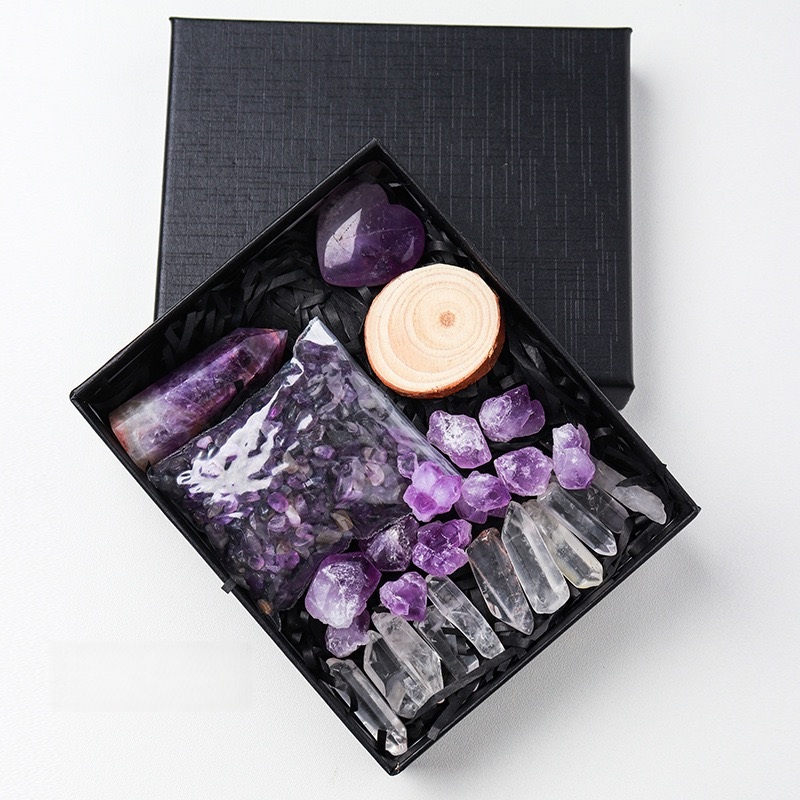 Raw Crystal Mineral Specimen Gift Box - Image 10