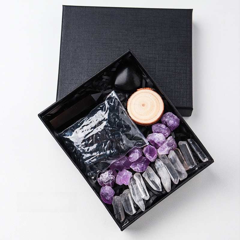 Raw Crystal Mineral Specimen Gift Box - Image 5