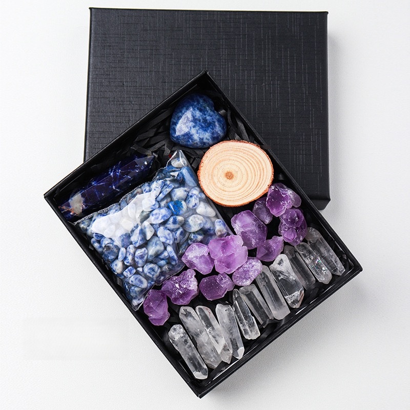 Raw Crystal Mineral Specimen Gift Box - Image 11