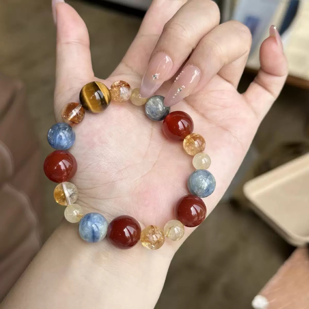 Chakra Multi Stone Bracele - Image 2