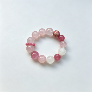 Rose Quartz Pink Mix Bracelet